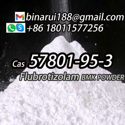 플루브로티졸람 분말 CAS 57801-95-3 2-브로모-4- ((2-플루오로페닐) -9-메틸-6H-티에노[3,2-f]