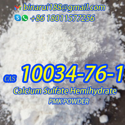 CAS 10034-76-1 칼슘 수 Sulfate Hemihydrate 화학 식품 첨가물 H2CaO5S 건조된 질스