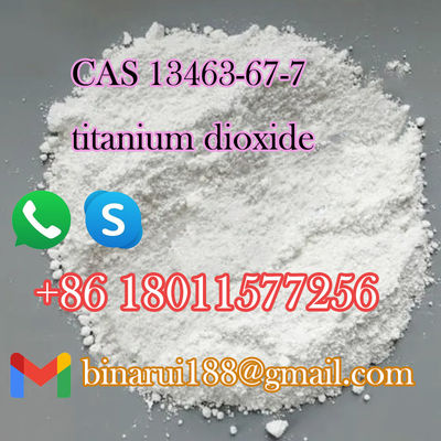 CAS 13463-67-7 공장 최고 가격 O2Ti 티타늄 이산화 / 티타늄 ((IV) 산화질 비 유기 색소