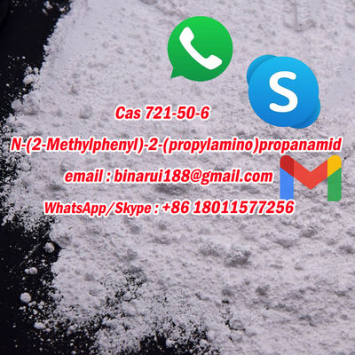 프리미엄 품질 프리로카인 / N- ((2-메틸페닐) -N2-프로필알라나나마이드 CAS 721-50-6